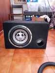 Conjunto Amplificador e Subwoofer