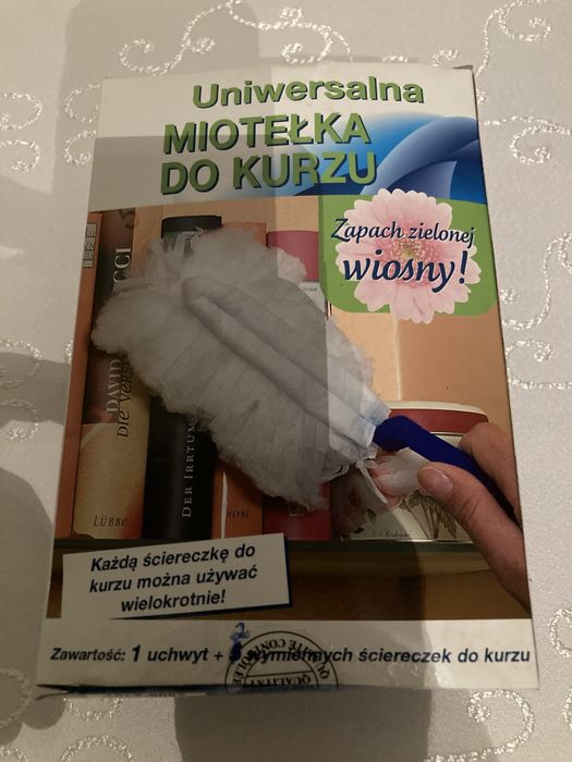 Miotełka Do Kurzu Zmiotka Elektrostatyczna Uniwersalna 1 kpl