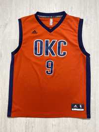 Adidas Oklahoma City Thunder Serge Ibaka NBA Basketball Jersey