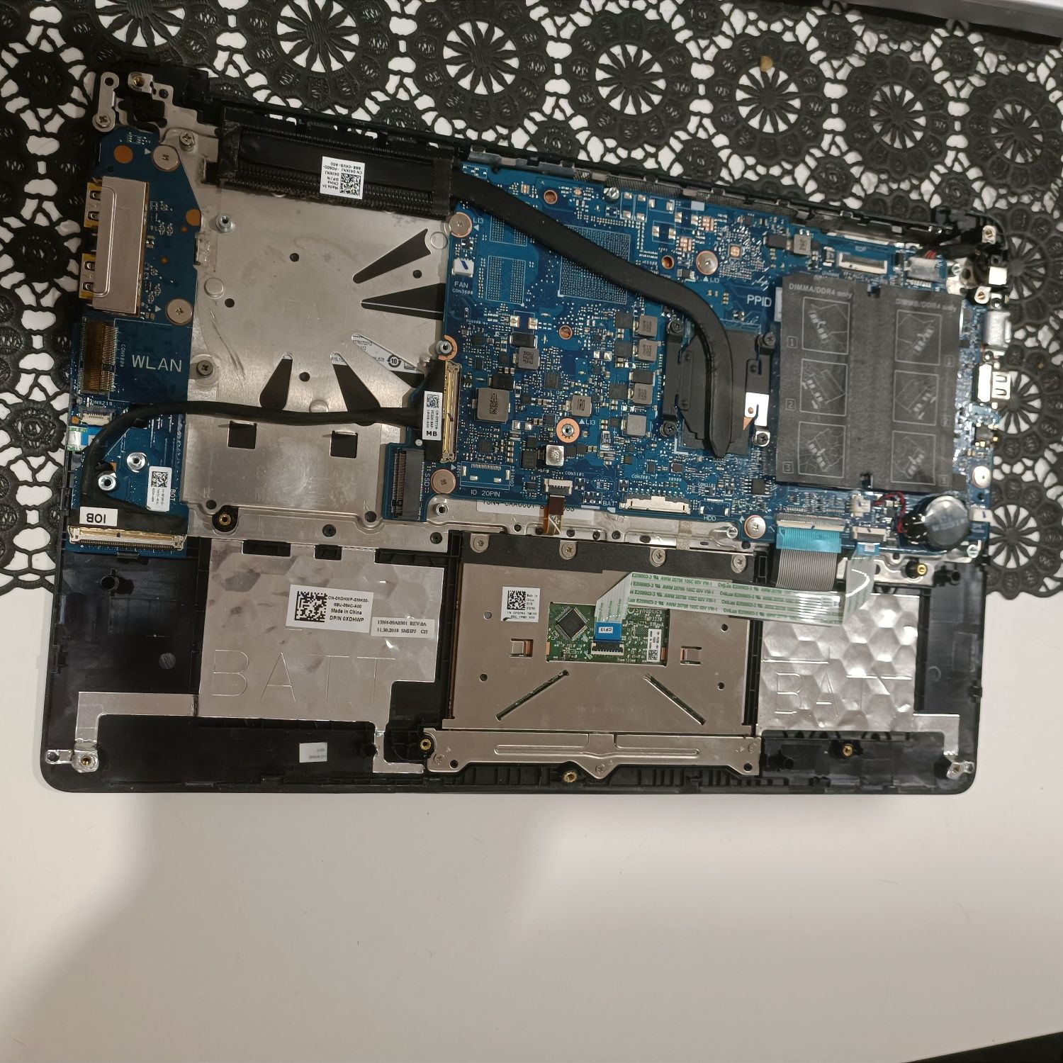 Komplety palmrest do laptopów DELL inspirion 13 5370