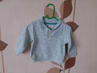 Bluza, sweterek w serek, rozmiar 74