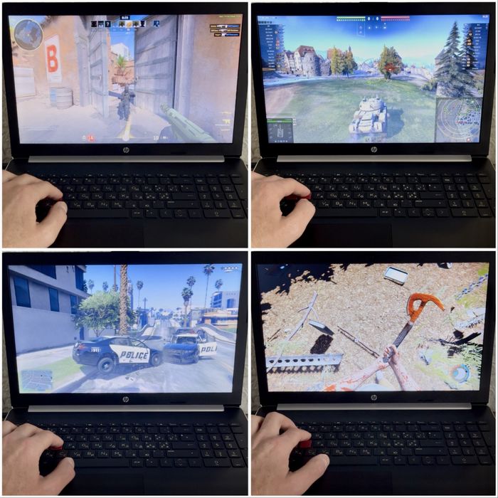 Игровой НР на Core i5 + Nvidia MX + 16Gb + SSD/HDD + игры + комплект