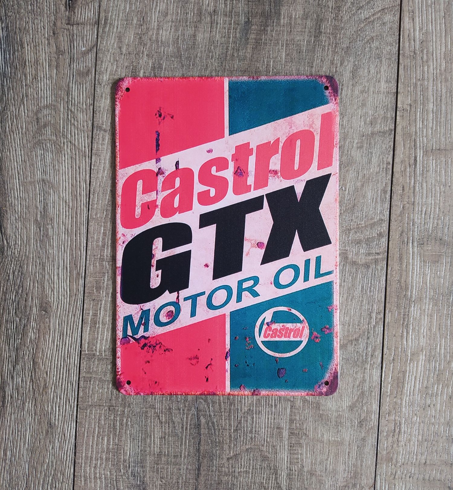 Tablica rejestracyjna Castrol GTX Oil Wysyłka