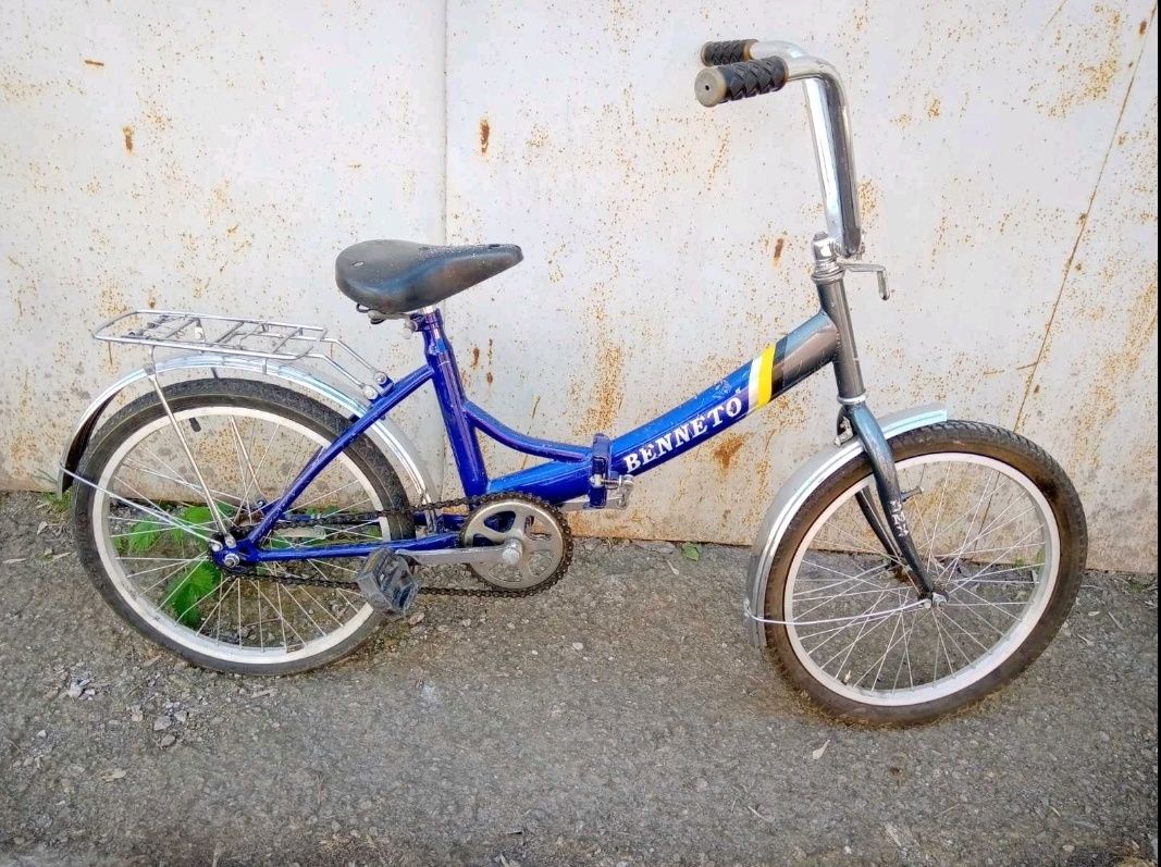 Детский складной велосипед benneto. Орлёнок