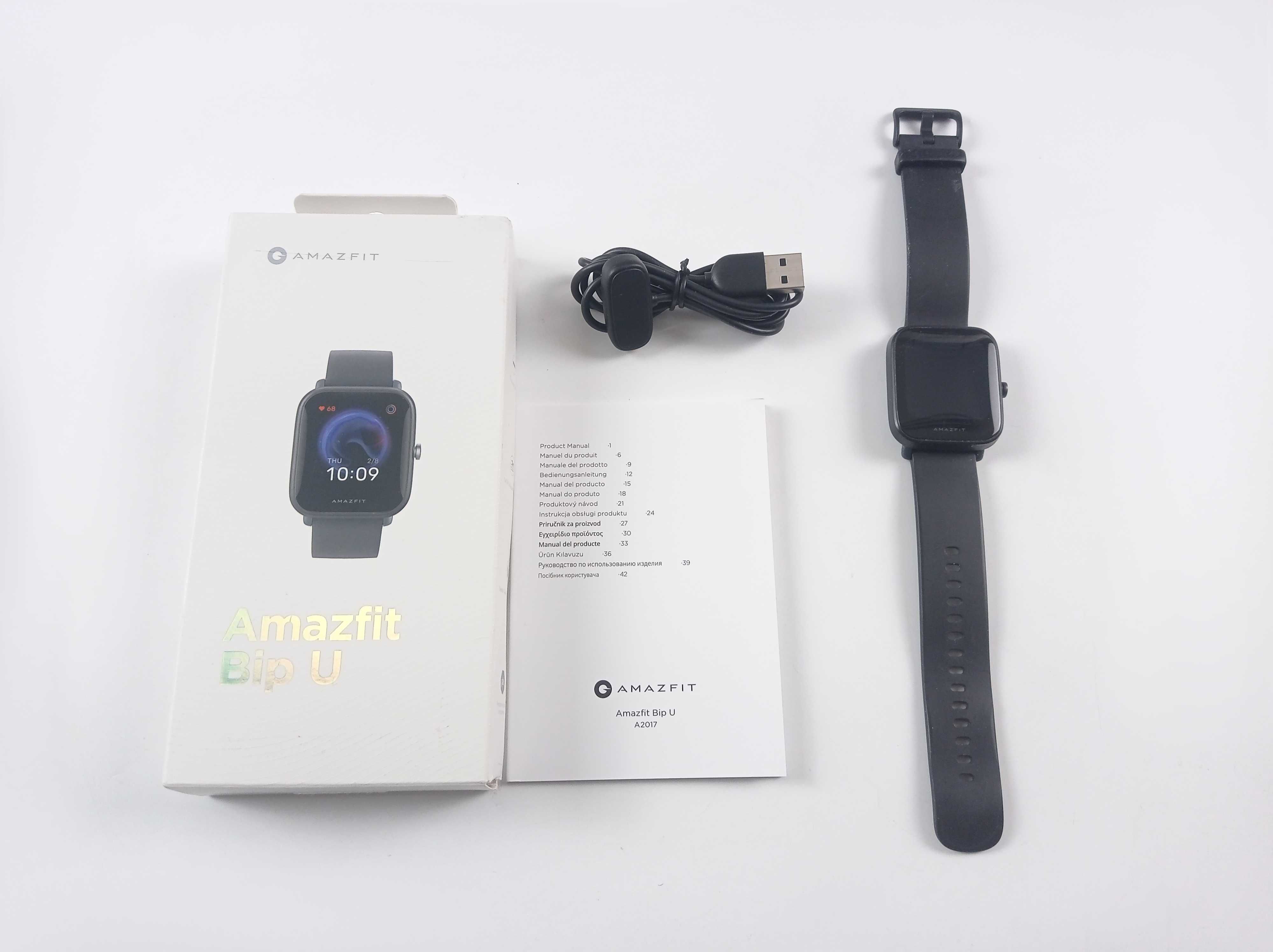 Smartwatch Amazfit Bip U Czarny