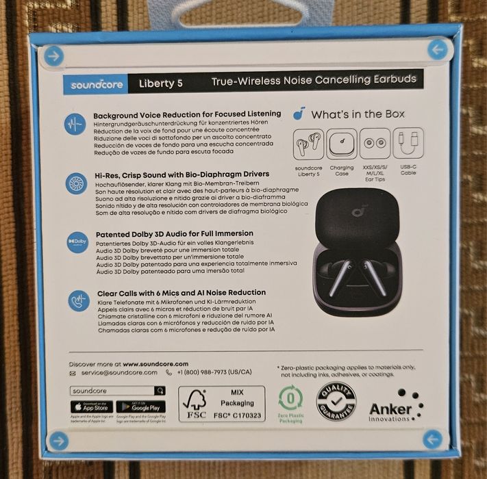 Топ Anker Soundcore  Liberty 5.Black.LDAC