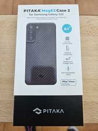 Etui Carbon Pitaka Galaxy S 22