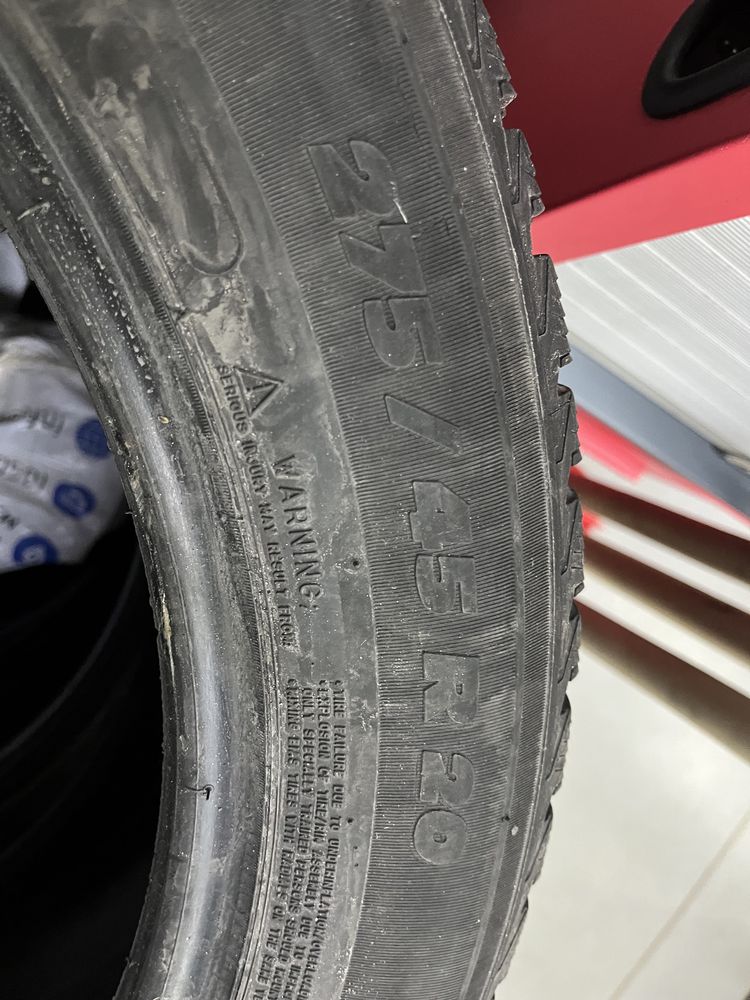 Резина зима Michelin 275 45 20 ТІЛЬКИ 2 шт.