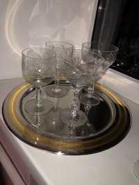 Хрусталь посуда хрустальна стакани бокали цукерниці