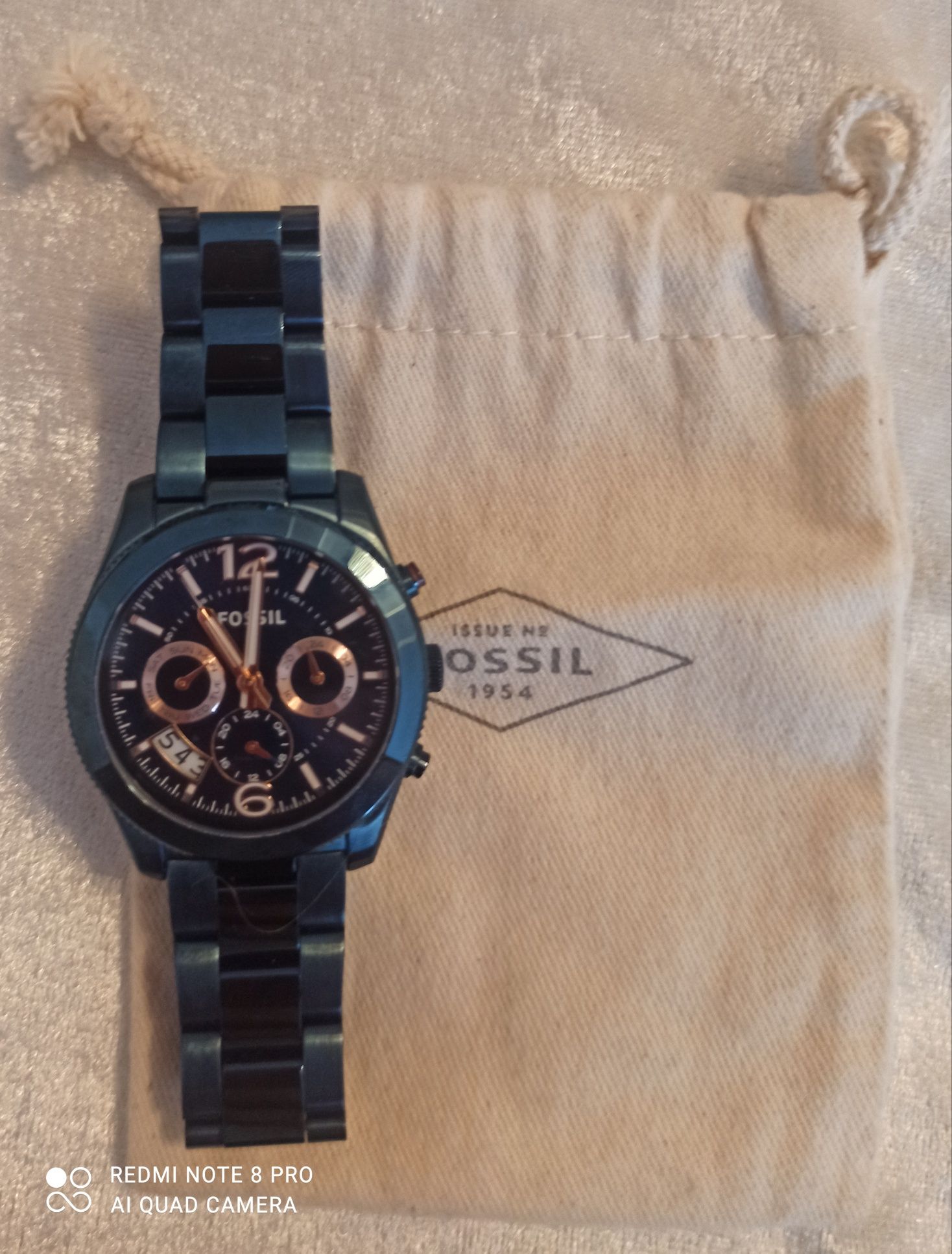 Жіночий годинник Fossil ES4093 / Синій