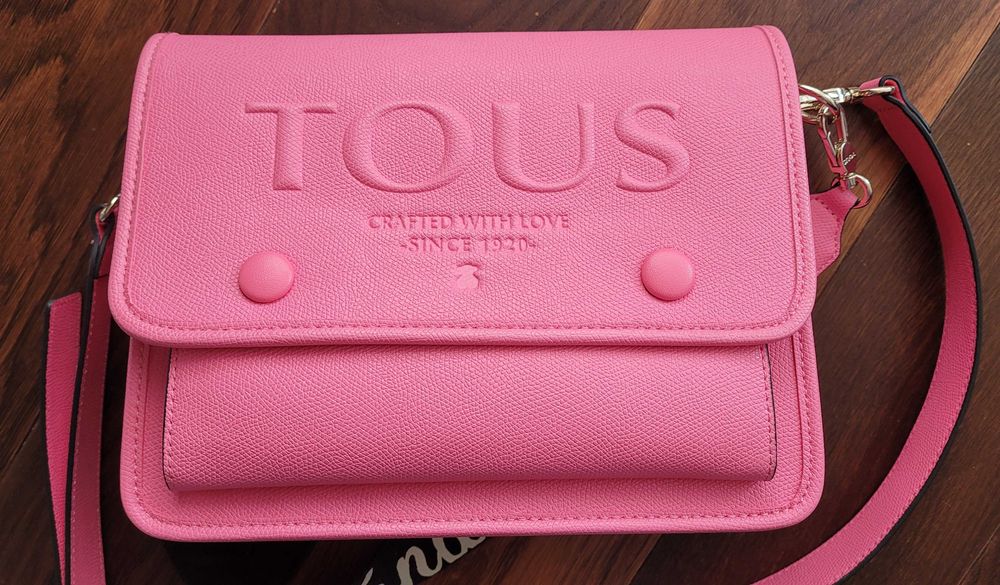 Tous Audree Funny torebka bandolera różowa stan idealny