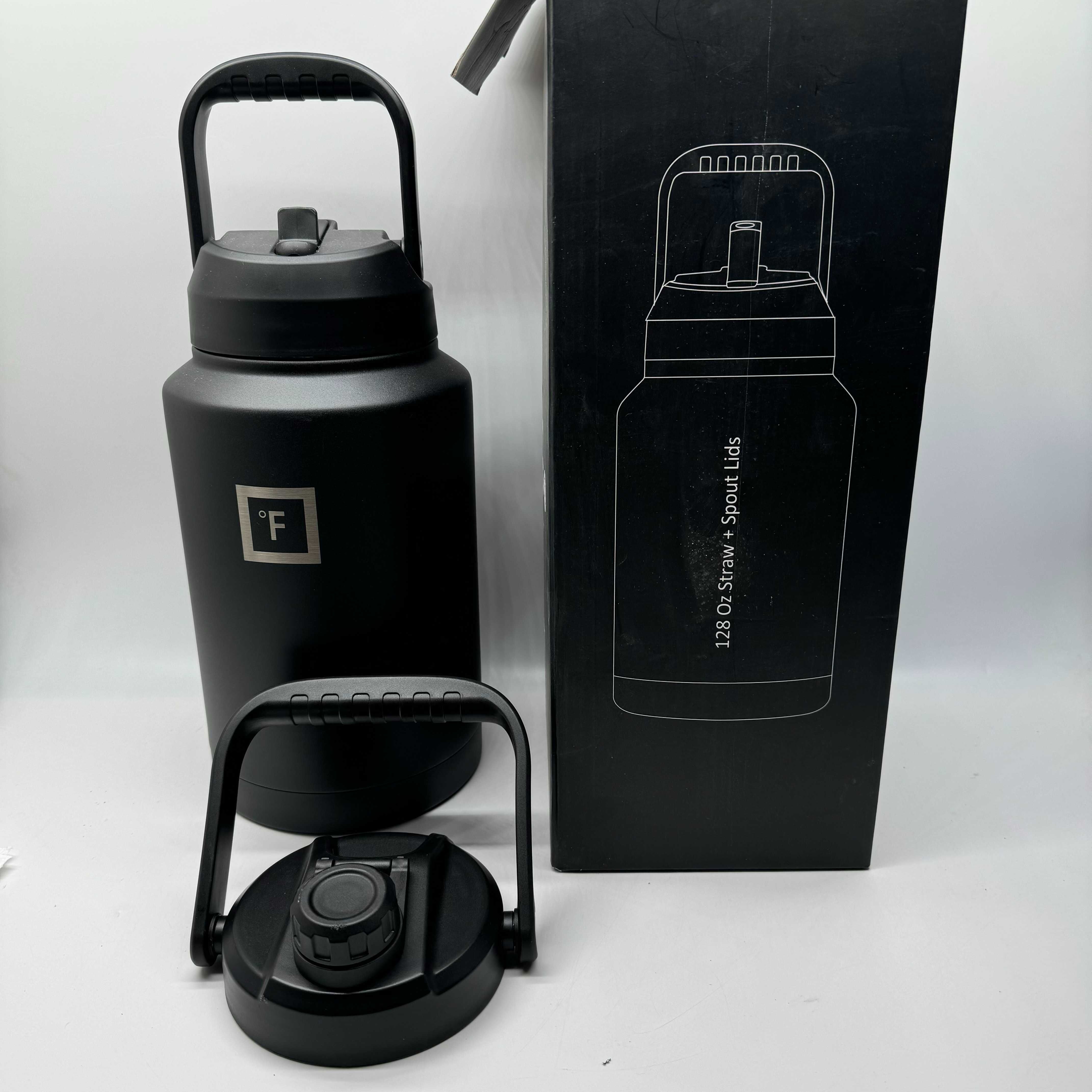 Iron Flask 128oz/3,7l podwójnie ściankowa izolowana butelka na gorące