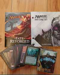 Stare karty Magic the Gathering 62 sztuki folia instrukcje do kart