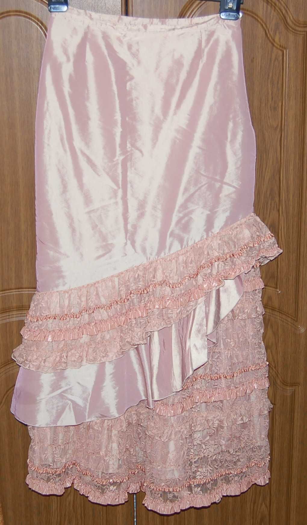 spódnica balowa vintage koronki