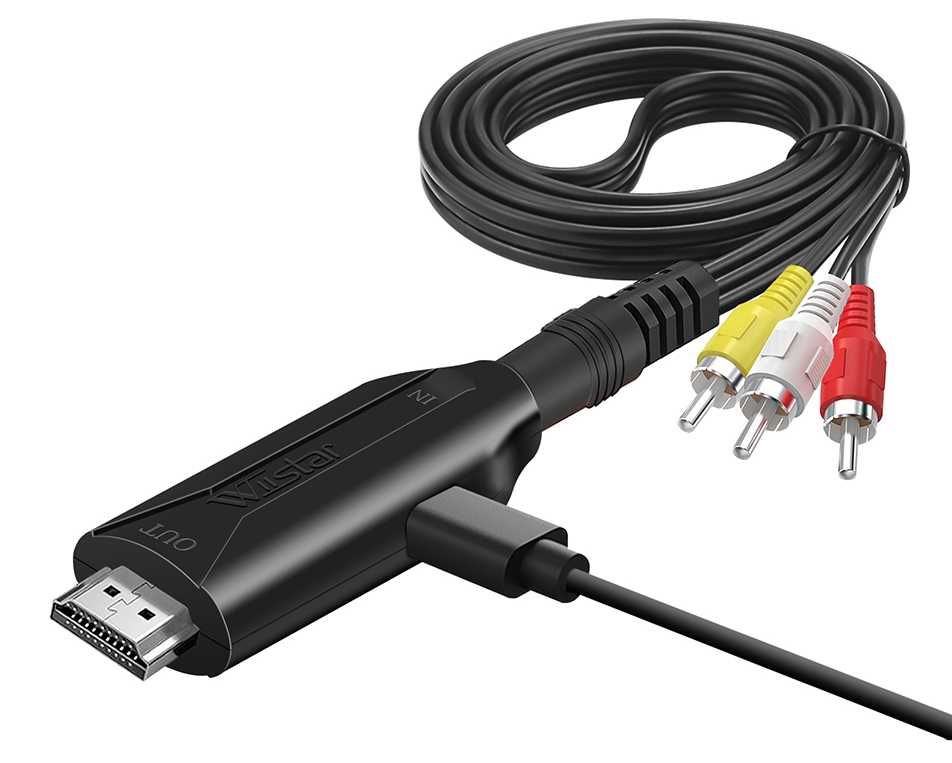 Konwerter AV na HDMI na kablu