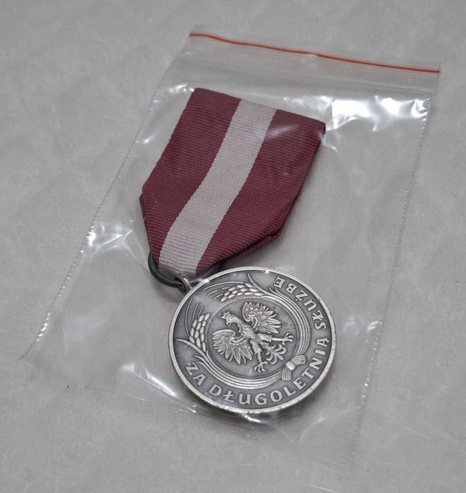 Medal, XX lecie, za długoletnią służbę, 35mm (Kolekcje, odznaczenia)