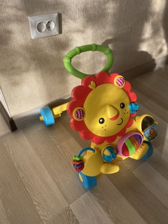 Дитяча толкачка іграшка візок