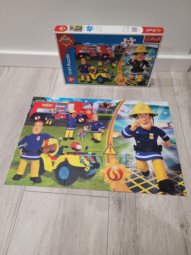 Puzzle Strażak Sam Maxi