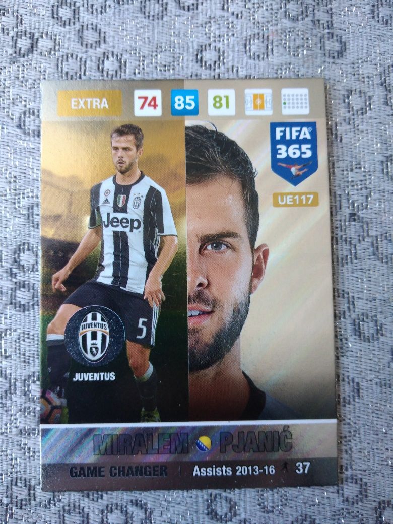 Karta game changer extra fifa 365 Pjanic 2017 Juventus Panini
