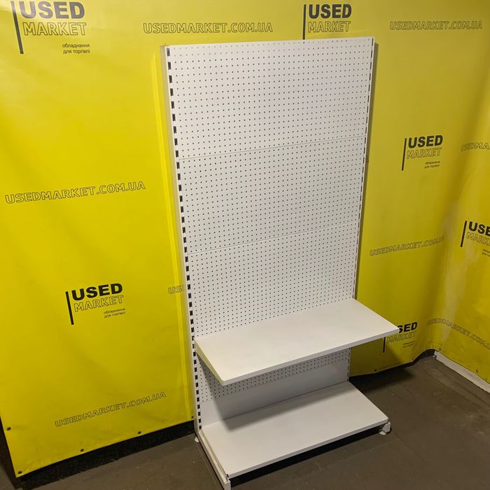 Стелажі перфоровані бу торгові під гачки WIKO в магазин, з перфопанель