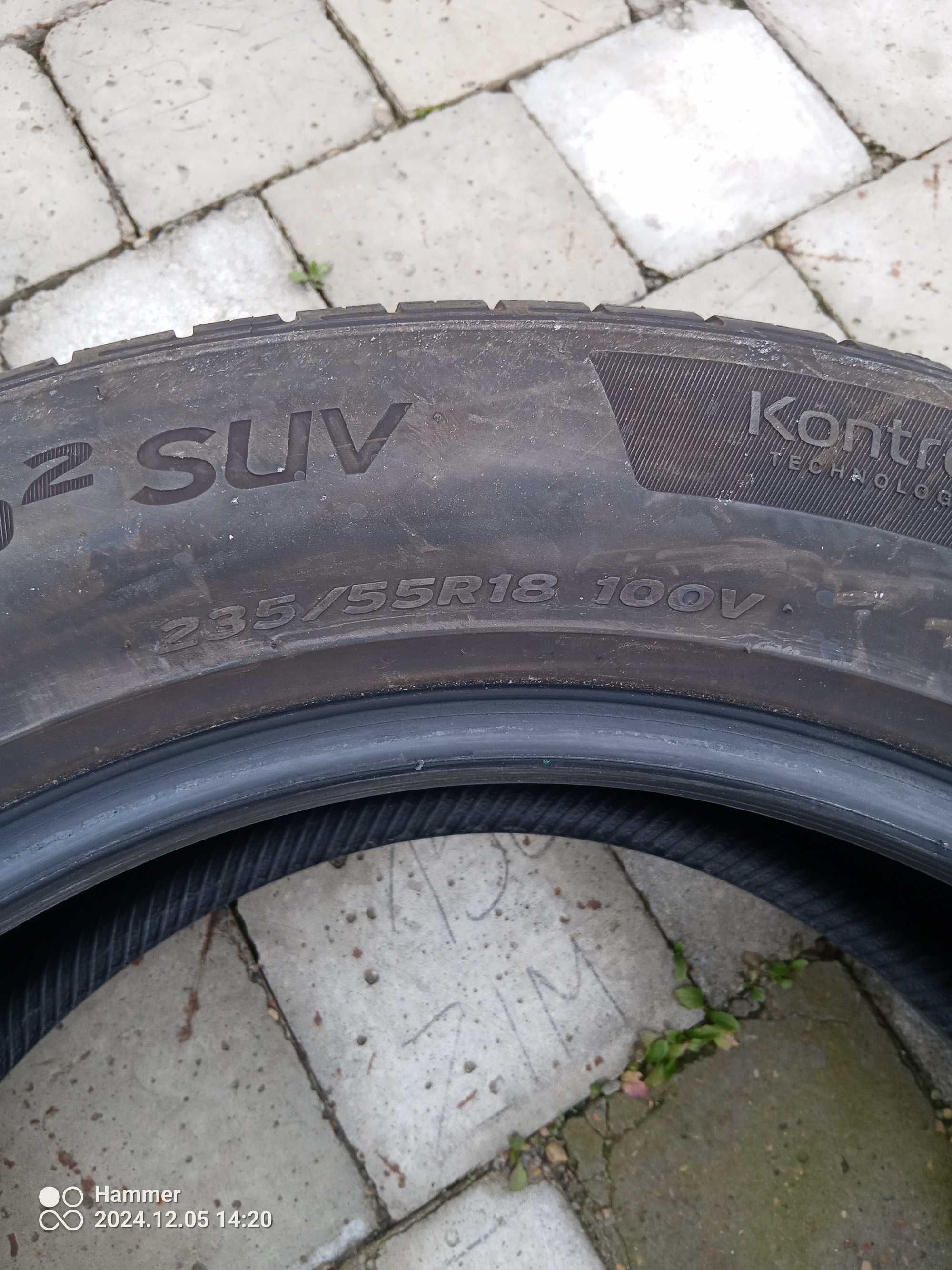 Hankook ventus s1 Evo SUV 235/55/18