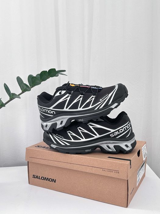 Чоловічі кросівки Salomon XT-6 Gore-Tex 'Black Silver'