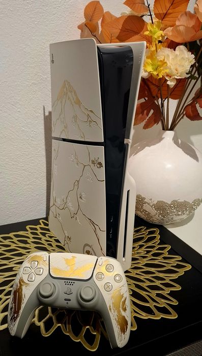 Ps5 edição limitada 1TB+comando+jogo+base+auscultador+garantia+ofertas