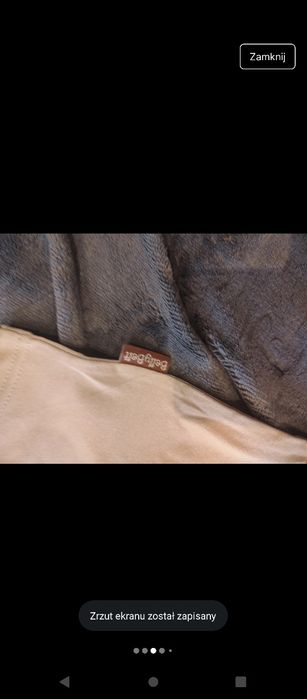 Pas ciążowy beżowy Belly Belt