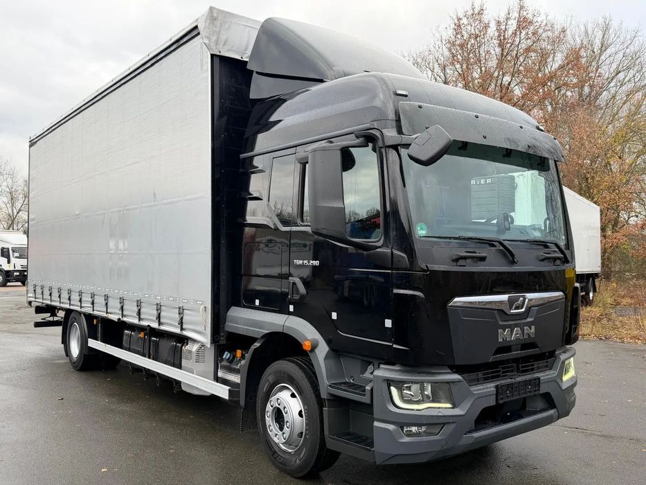 MAN TGM 15.290 / NOWY MODEL / E6 / 18PALET / 7720 ŁADOWNOŚĆ / SERWISOWANY / NOWY TACHOGRAF / NISKI PRZEBIEG / WINDA / FIRANKA / SPROWADZONY / 2022 / NISKI PRZEBIEG /PIERWSZY WŁAŚCICIEL/