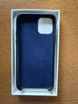Etui Plecki Skóra Apple iPhone 11 Pro Midnight Blue Leather Case