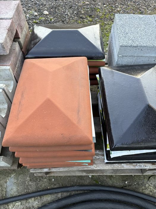 Daszek klinkierowy do slupow do murkow 40 na 30