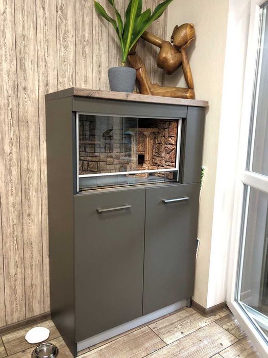 Тераріум скляний 70х40х40