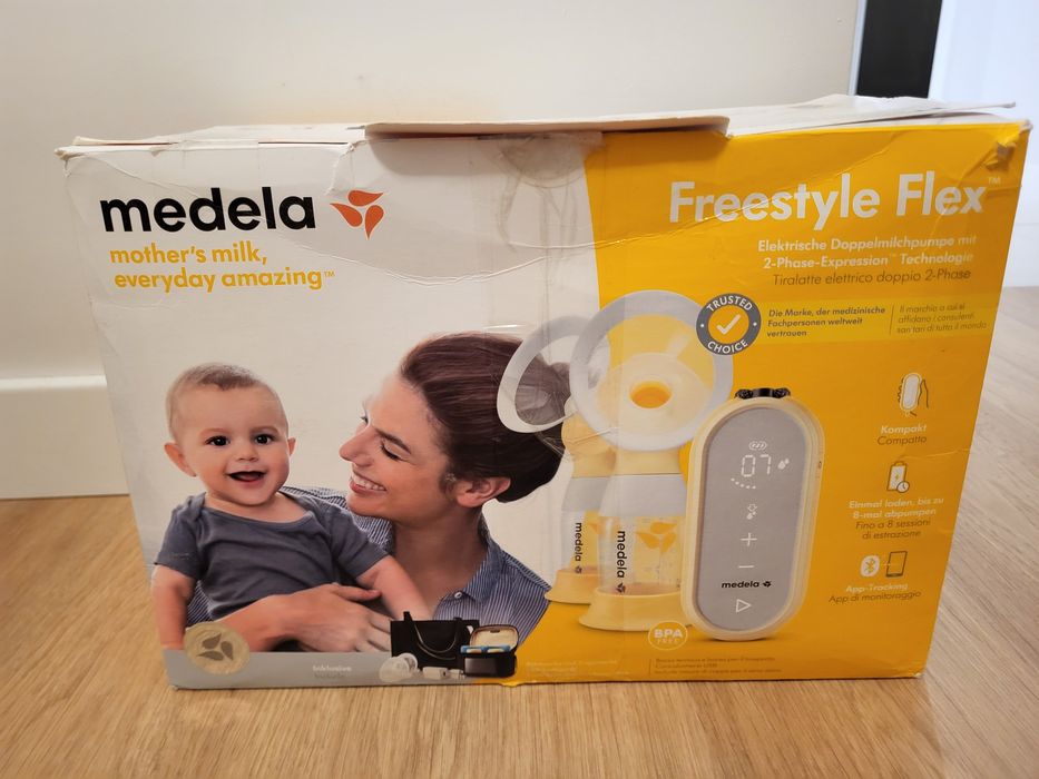 Zestaw laktator Medela Freestyle Flex oraz Medela Harmony