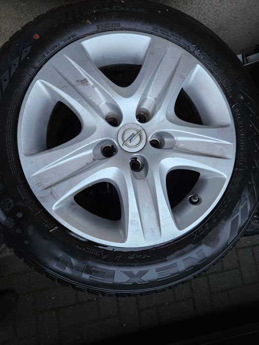 5x110 OPEL 4 x felga 4 x opona 4 x kolpak Komplet Astta J IV