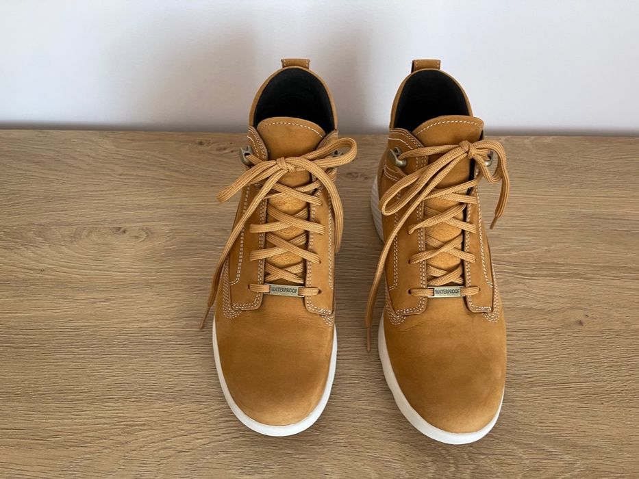 Buty damskie Timberland rozmiar 41, skóra, jasny brąz
