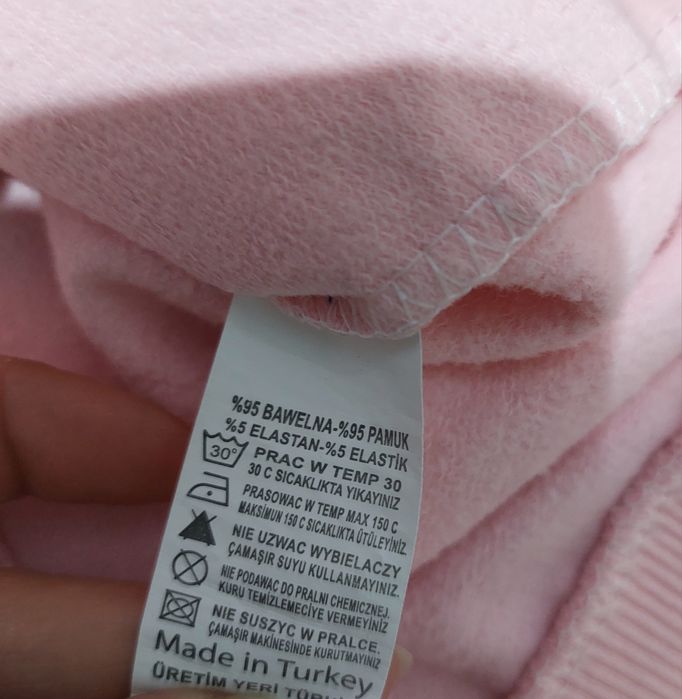 Bluza dresowa z jednorożcem