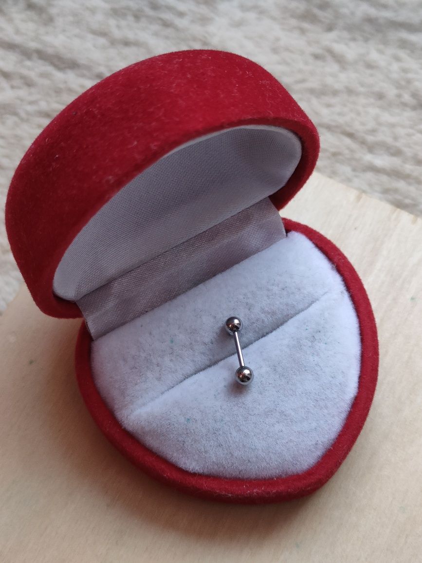Pojedynczy kolczyk piercing stal nierdzewna unisex piercing earring