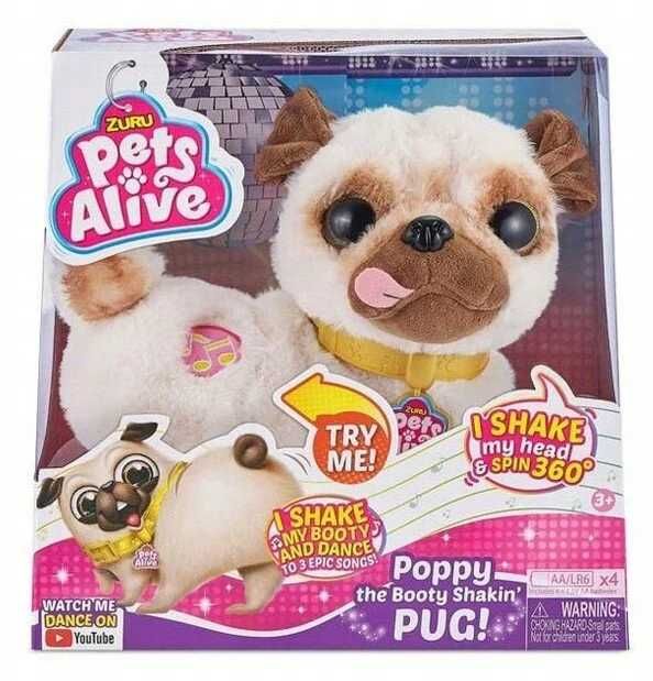 Pets Alive Poppy Interaktywny Mops 9521