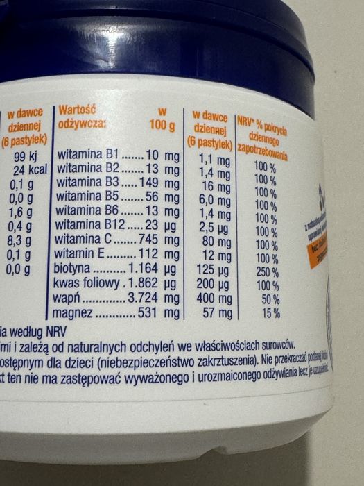 Drażetki prebiotyk Vianesse