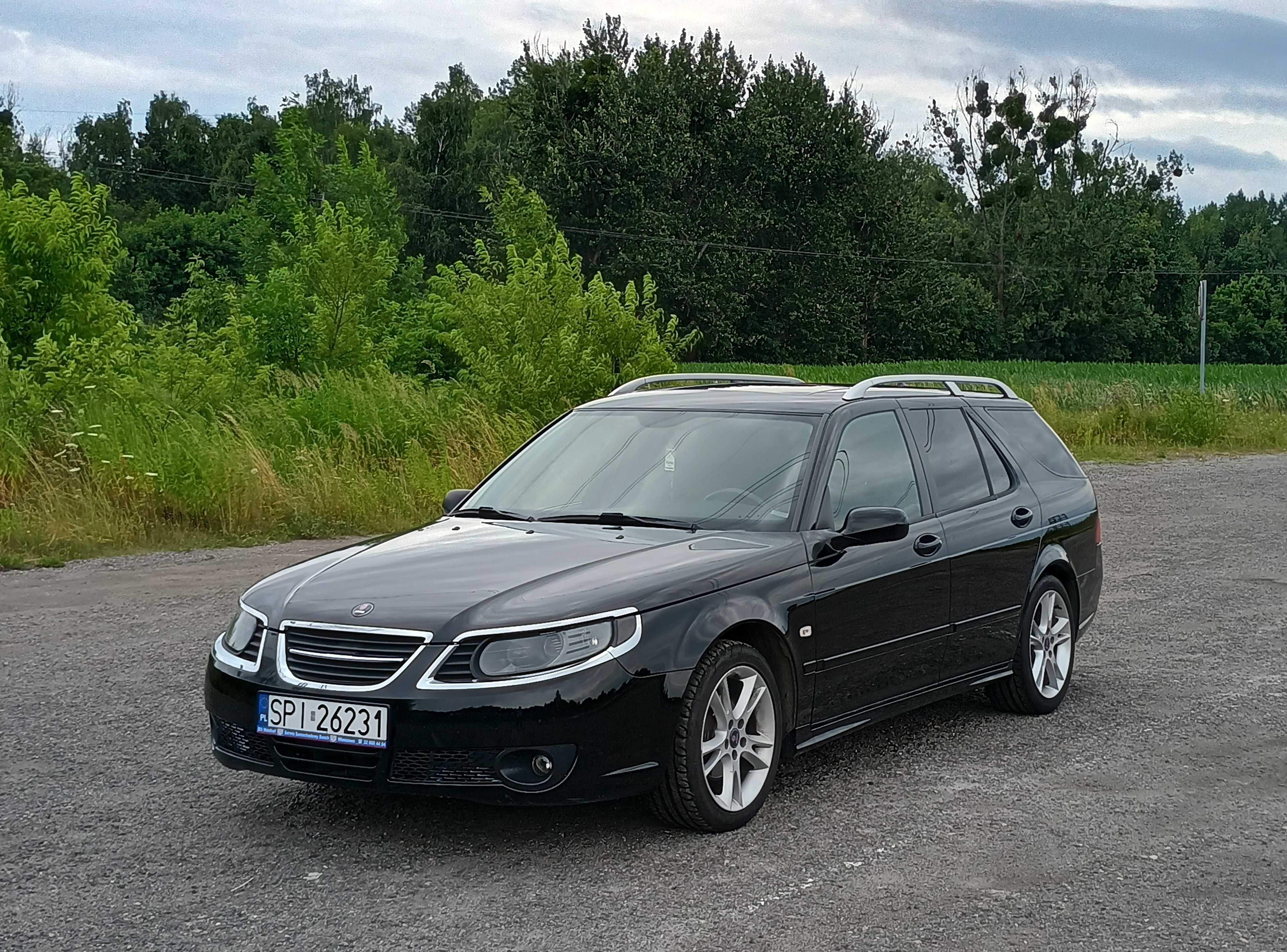 Sprzedam Saab 9-5 Vector Sport 2.3 Turbo 185 KM dwa komplety kół