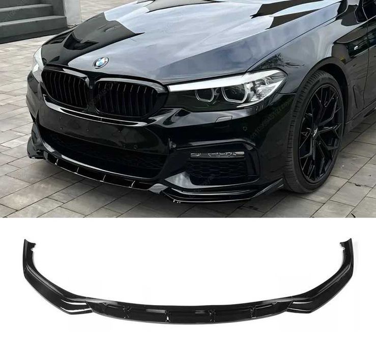 DOKŁADKA ZDERZAKA przod BMW G30 G31 przedlift 2017/2020 M SPORT czarny