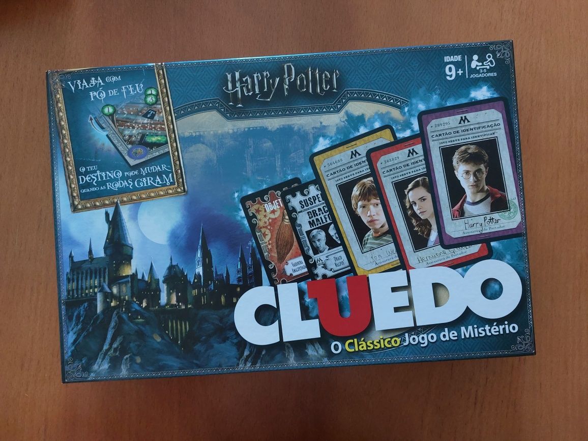 Jogo de tabuleiro - Harry Potter Cluedo