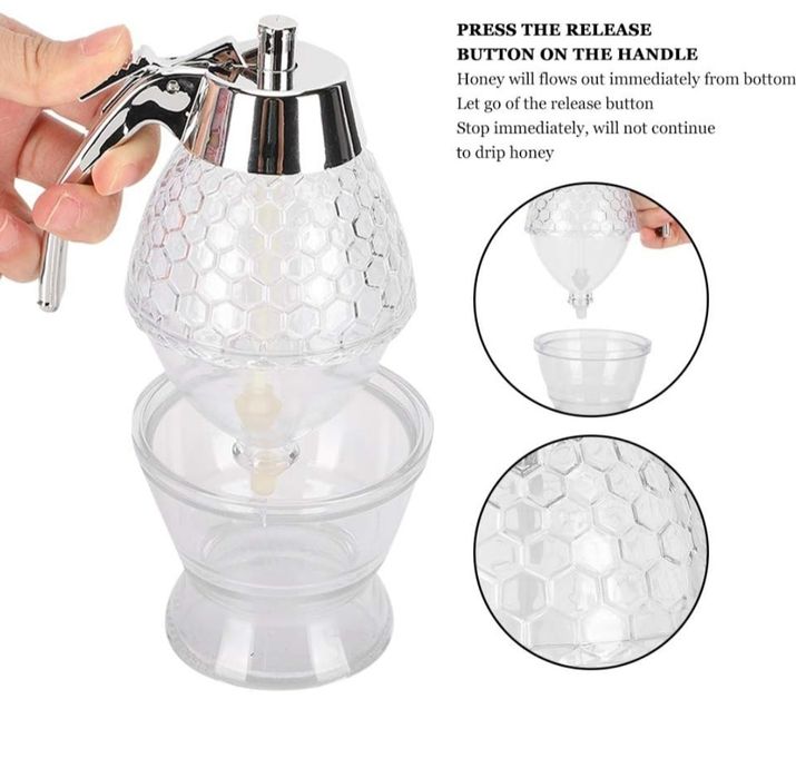 Zestaw 2 dozowników do miodu