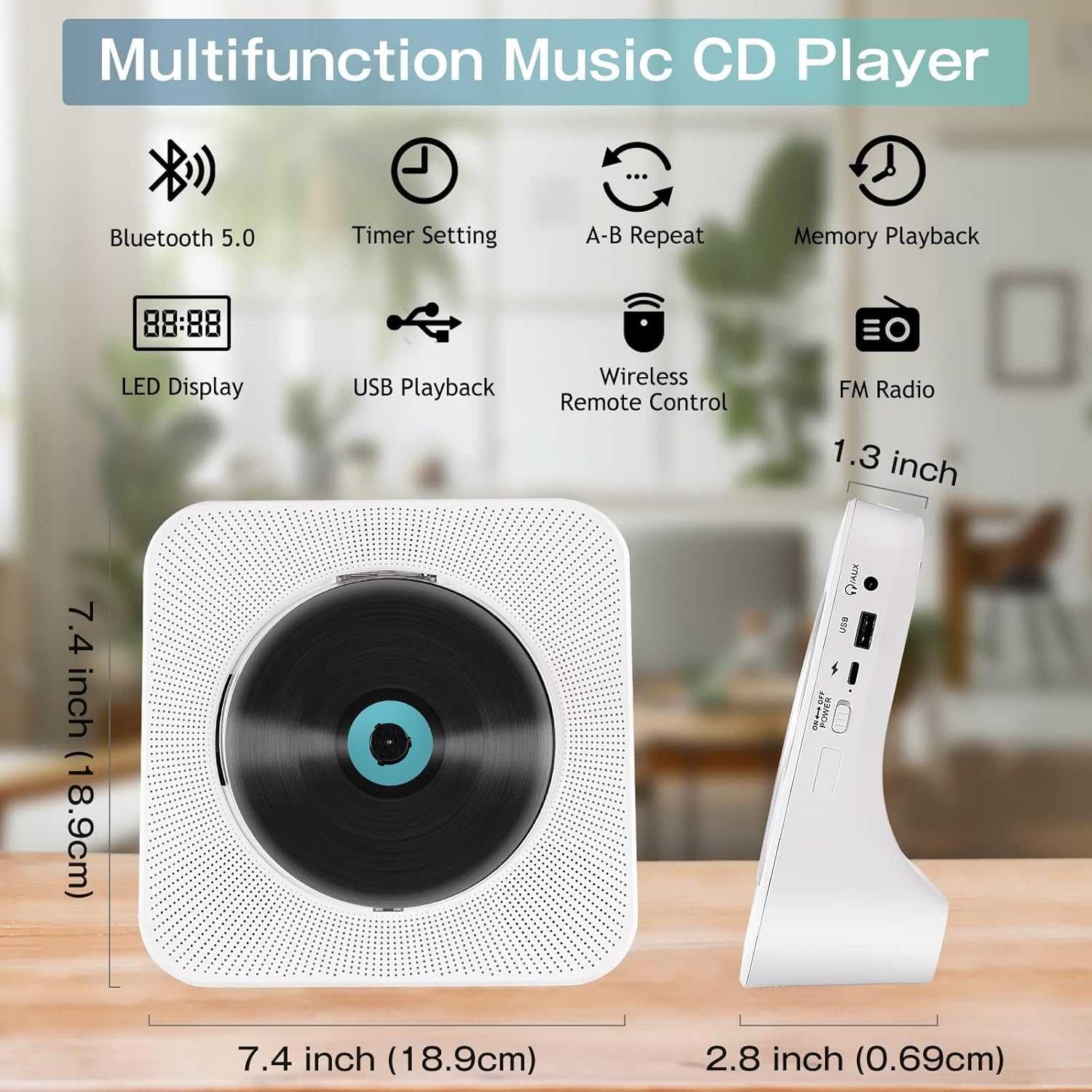 Odtwarzacz CD PLAYER KC-806