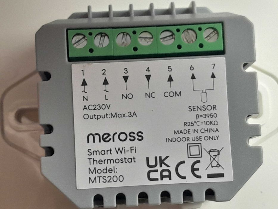 Meross MTS 200 Inteligentny termostat Wi-Fi smart home nowy outlet