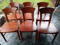 6 szt stołki Klose z drewna bukowego