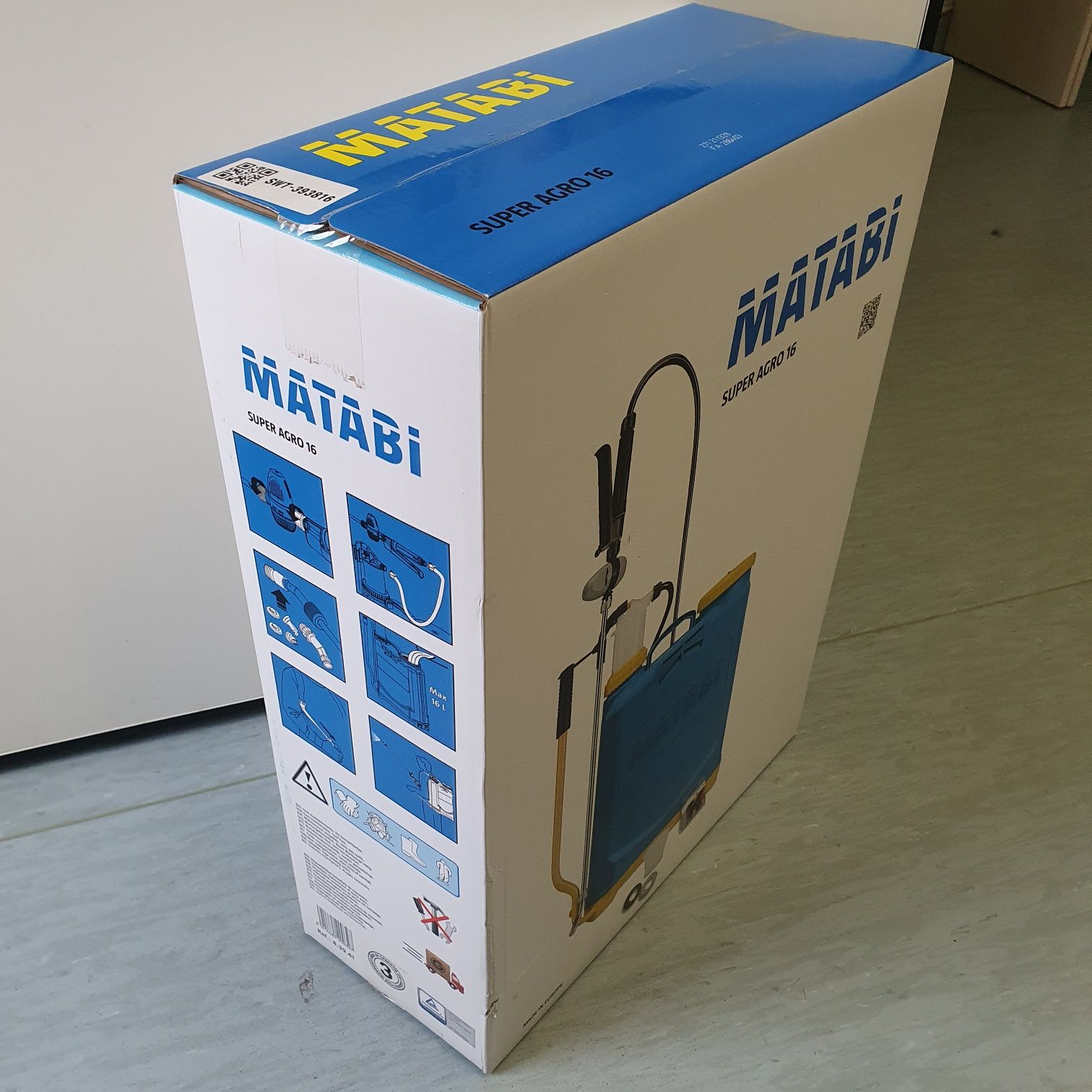 Opryskiwacz plecakowy MATABI SUPER AGRO 16  Nowy
Jest 6 produktów.