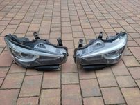 Dwie lampy Nowe AFS infiniti Q50 Europa Komplet ślizgi, mocowania