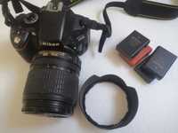 Nikon D5100+ objectiva 18-105 VR com 4 baterias