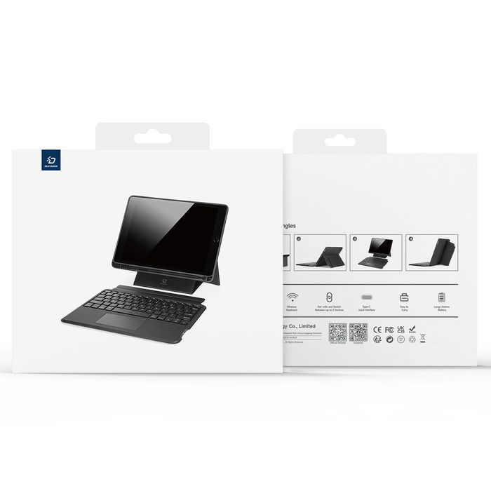 Etui z klawiaturą Bluetooth Dux Ducis do Apple iPad Pro 12.9"